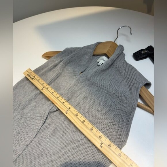 Wilfred Olivie Long Open Vest Cardigan - Picture 6 of 7